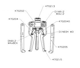 EXTRACTOR DE INTERIOR Y EXTERIOR FORZA SERIE 4702